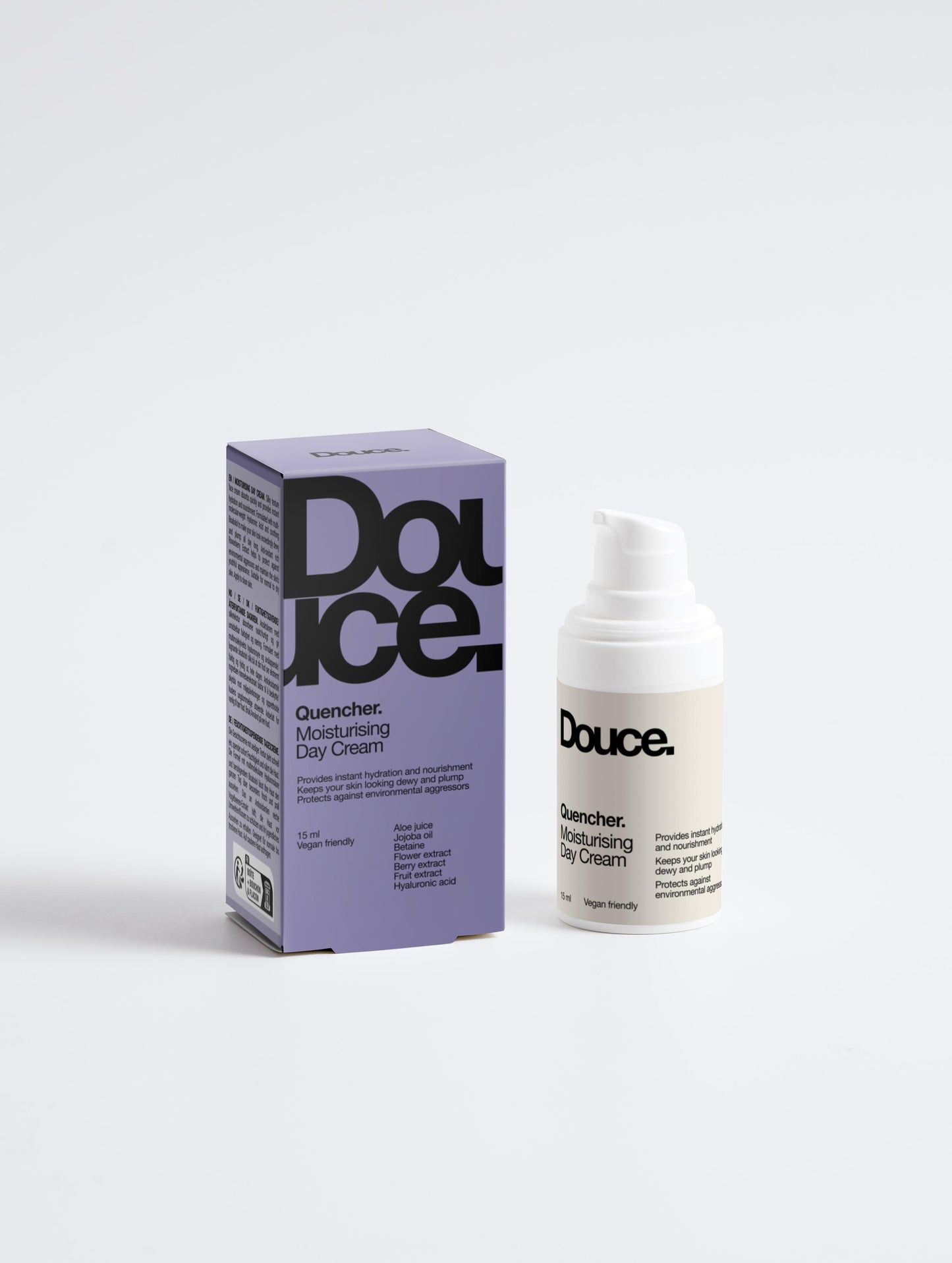 La crème de jour hydratante QUENCHER.